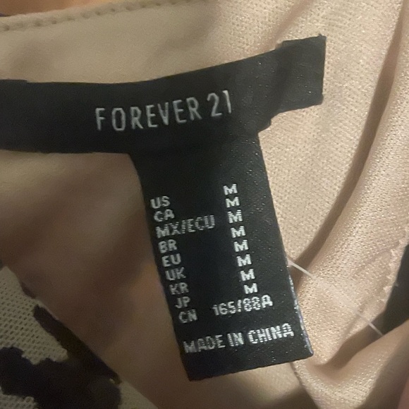 NWT Forever 21 Army Camo Print Mini Dress w Adjustable Spaghetti Straps, Medium - Picture 8 of 12